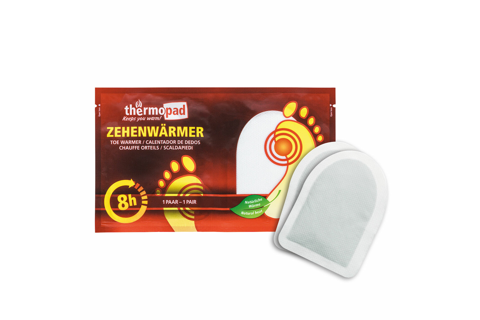 Thermopad Zehenwärmer