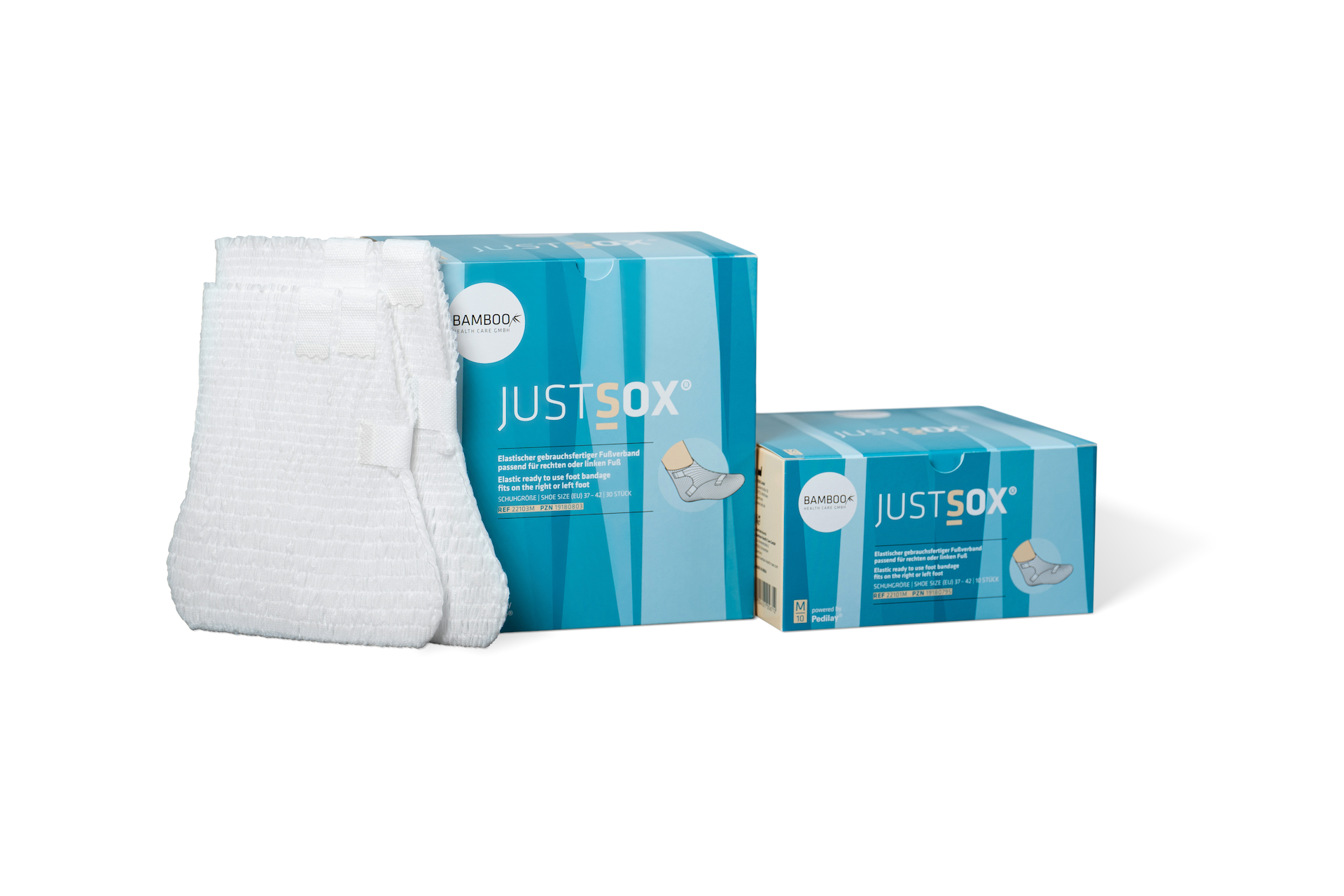 JustSox® - gebrauchsfertiger Fußverband